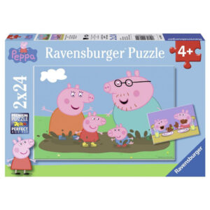 Ravensburger Puzzle: Peppa Pig (2X24pcs) (09082)