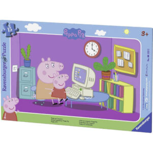 Ravensburger Frame Puzzle: Peppa The Pig (15pcs) (06123)