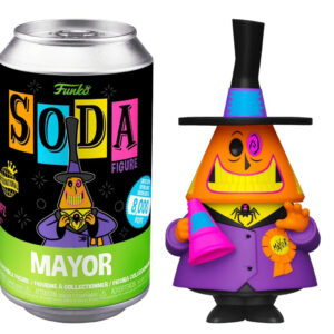 Funko Vinyl Soda: The Nightmare Before Christmas - Mayor (Blacklight) (Special Edition) Collectible