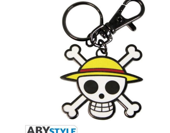 Abysse One Piece - Skull - Luffy Metal Keychain (ABYKEY004)