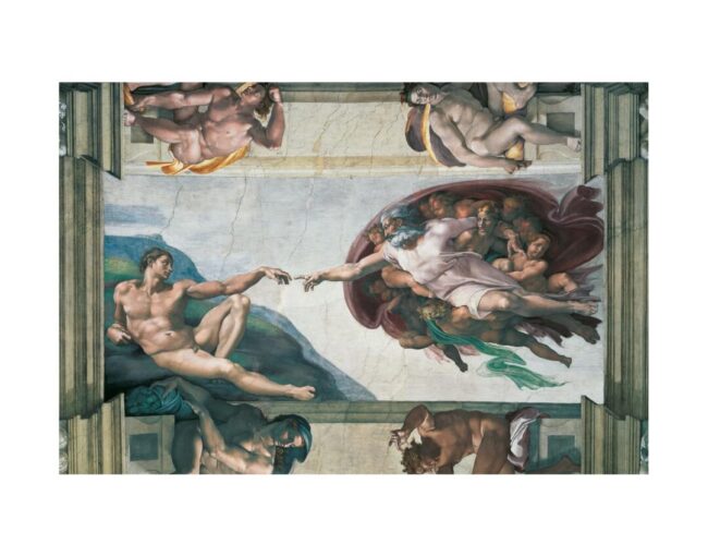 Ravensburger Puzzle: Michelangelo Creation Of Adam (5000pcs) (17408)
