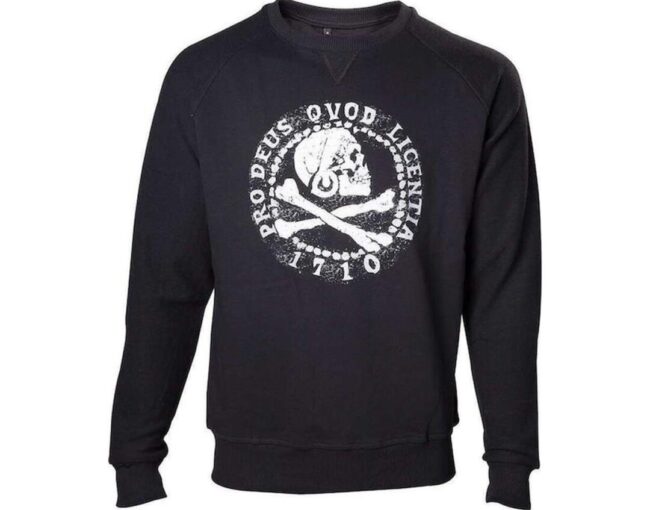 DIFUZED UNCHARTED 4 - PRO DEUS QVOD LICENTIA SWEATER - SIZE M (SW302031UNC-M)