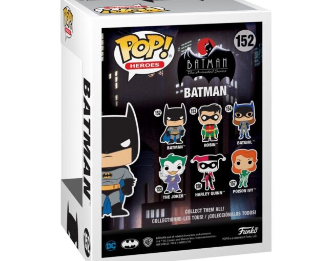Funko Pop! Heroes: Batman The Animated Series - Batman #152 Vinyl Figure - Image 3