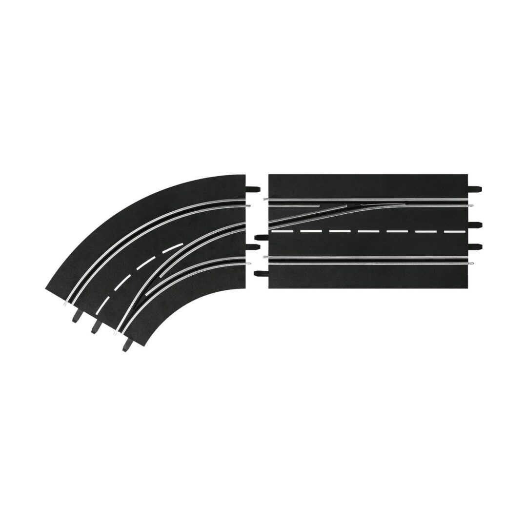 Carrera Slot Accessories - Digital 124/132 - Lane change curve left, Out to In (20030363)