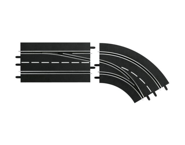 Carrera Slot Accessories - Digital 124/132 - Lane change curve right, Out to In (20030365)