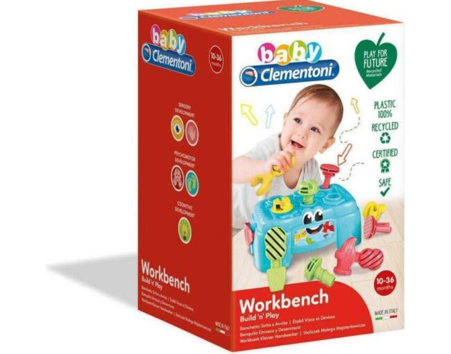AS Baby Clementoni - Workbench Build 'n' Play (1000-17042) - Image 2