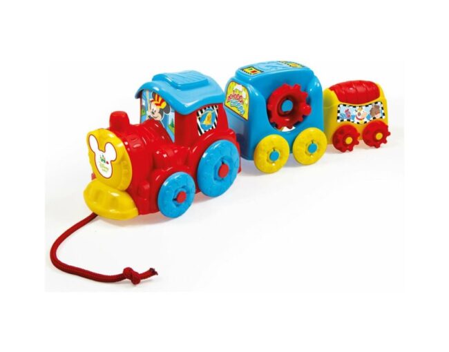 AS Disney Baby Clementoni - Mickey Activity Train Pull Along (1000-17168)
