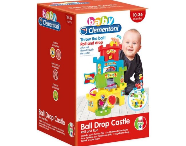 AS Baby Clementoni - Ball Drop Castle Roll and Run (1000-17226) - Image 2