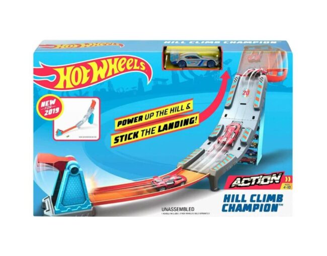 Hot Wheels Action - Hill Climb Champion Track Set (GBF83)