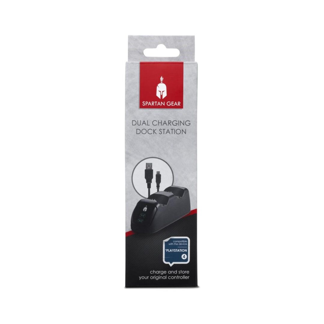 Spartan Gear - Dual Charging Dock Station (V2) (compatible with Playstation 4)