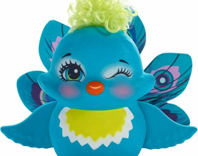Mattel Enchantimals Mini Doll - Patter Peacock & Flap (FXM74) - Image 3