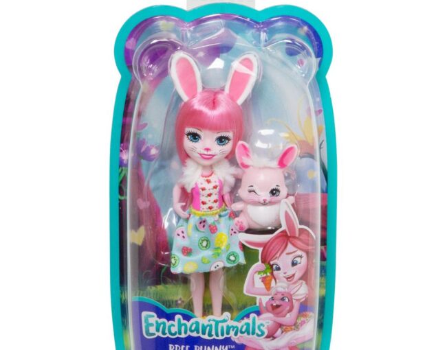 Mattel Enchantimals Mini Doll - Bree Bunny & Twist (FXM73) - Image 3