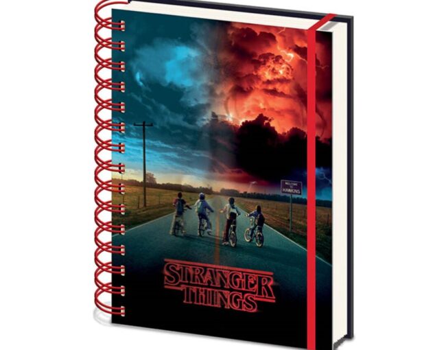 Pyramid Stranger Things - Mind Flayer 3D Cover A5 Wiro Notebook (SR72777)