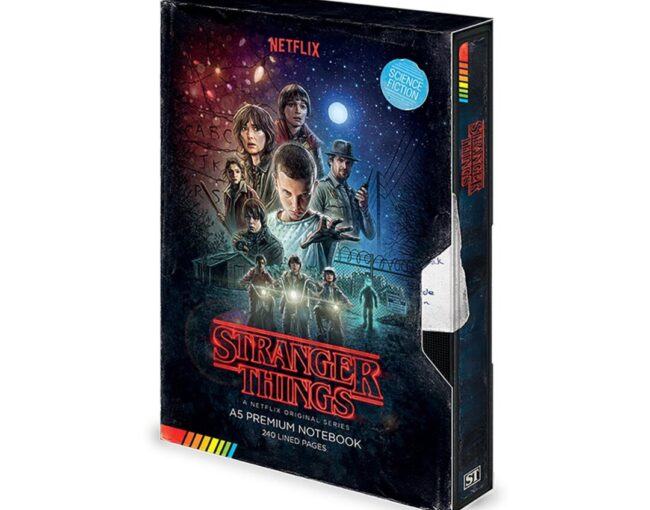Pyramid Stranger Things - VHS Premium A5 Notebook (SR72775)
