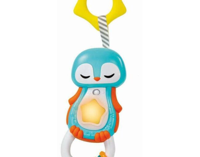 AS Baby Clementoni - Interactive Electronic Rattle Sweet Penguin (1000-17331)