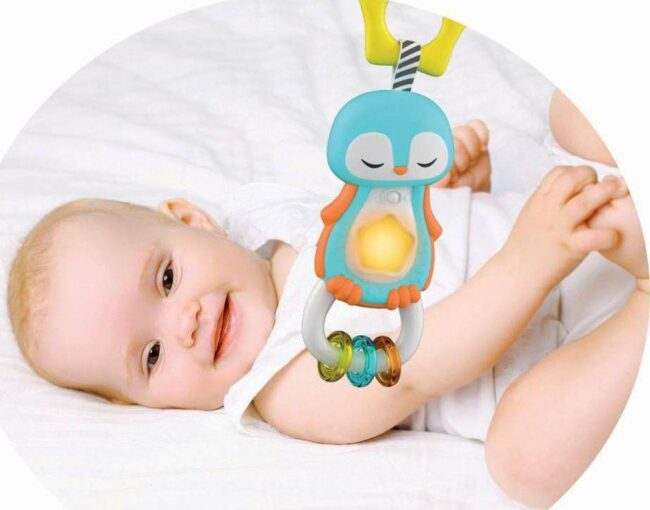 AS Baby Clementoni - Interactive Electronic Rattle Sweet Penguin (1000-17331) - Image 2
