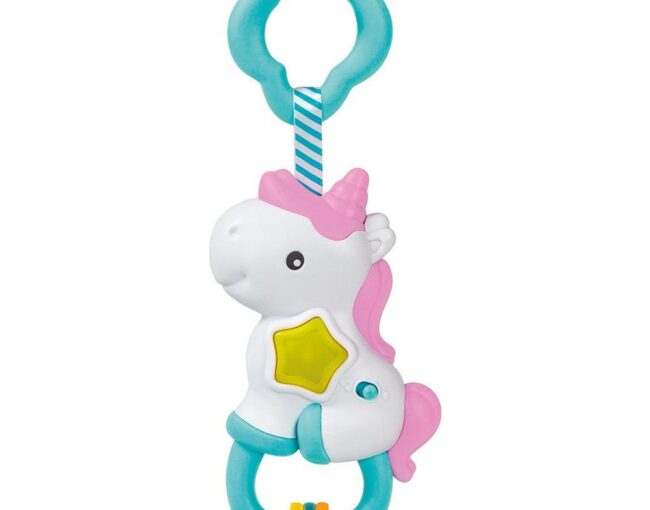 AS Baby Clementoni Interactive Rattle Fun Unicorn Shake & Play (1000-17333) - Image 2