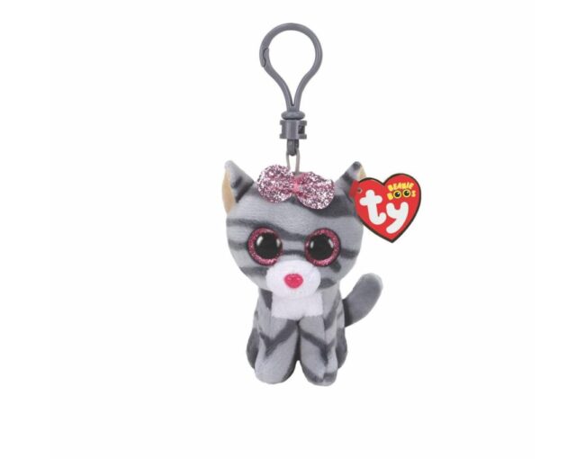 AS TY Beanie Boo's: Kiki the Grey Cat - Keychain Plush 8,5cm (1607-35243)