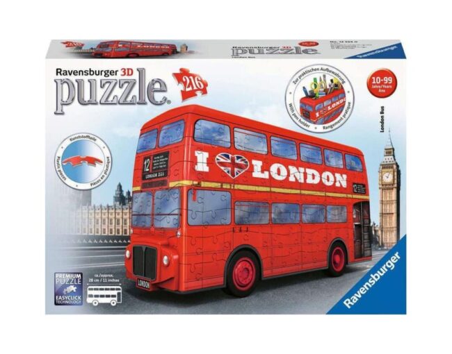 Ravensburger 3D Puzzle: London Bus (216 pcs) (12534)