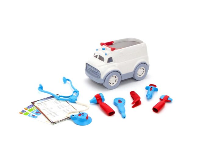 Green Toys: Ambulance & Doctor'S Kit (AMDK-1313)