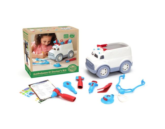 Green Toys: Ambulance & Doctor'S Kit (AMDK-1313) - Image 2