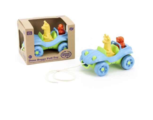 Green Toys: Dune Buggy Pull Toy - Blue (PTDB-1308) - Image 3