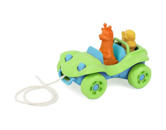 Green Toys: Dune Buggy Pull Toy - Green (PTDG-1309)