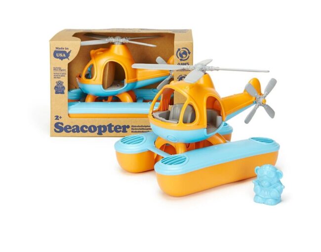 Green Toys: Sea Copter - Orange (SECO-1064) - Image 2