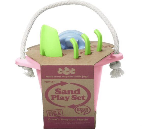 Green Toys: Sand Play Set - Pink (SNDP-1023) - Image 2