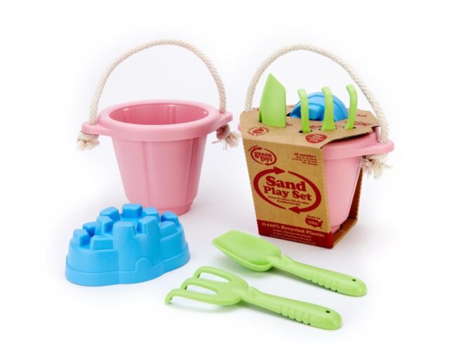Green Toys: Sand Play Set - Pink (SNDP-1023) - Image 3