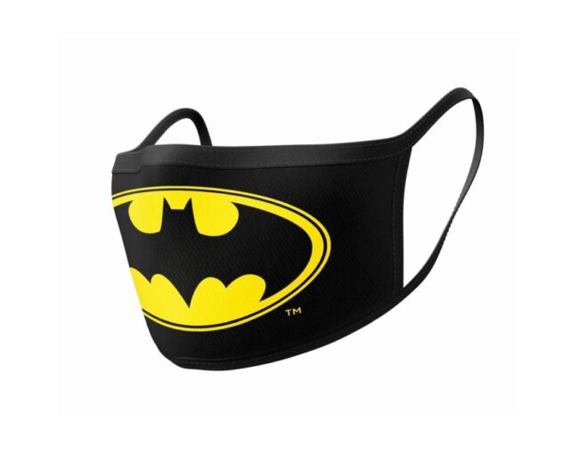 Pyramid DC: Batman (Logo) Mask - 2Pack Face Covers (GP85554)