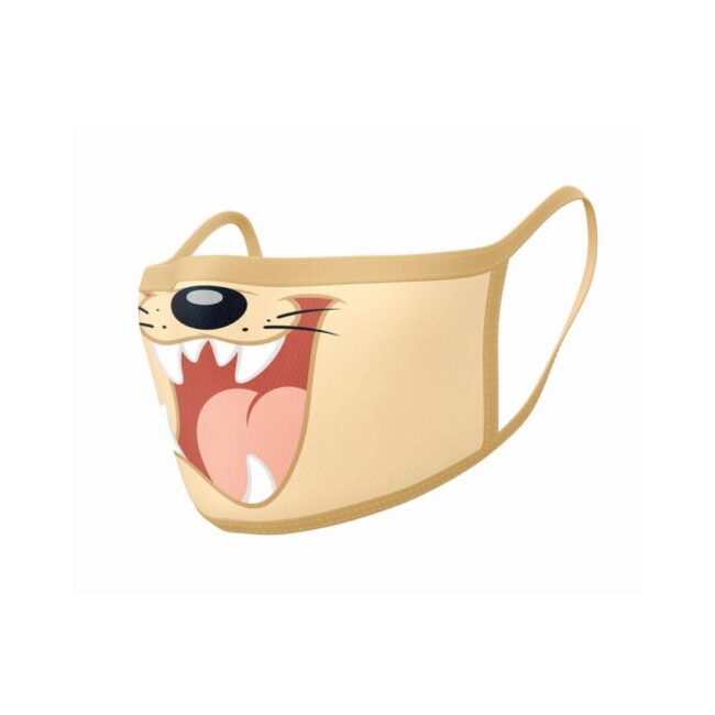 Pyramid Looney Tunes (Taz) x2 Pieces Face Covering Mask (GP85565) - Image 2