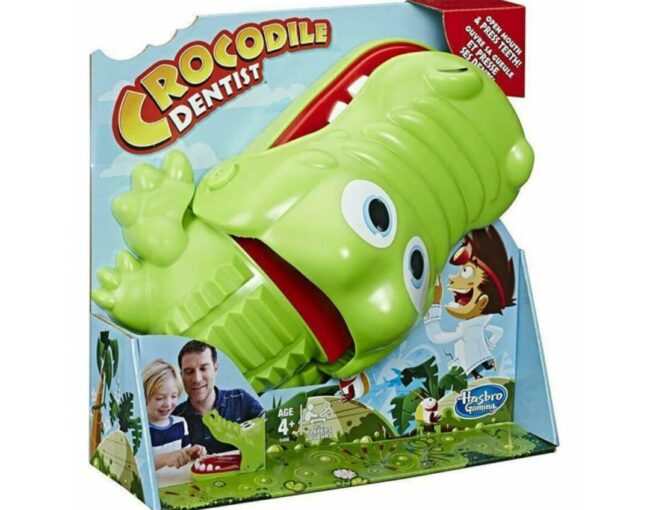 Hasbro Κροκοδειλοδοντάκιας - Επιτραπέζιο (Greek) (E4898)