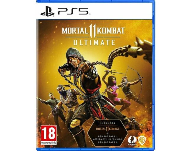 PS5 Mortal Kombat 11 - Ultimate Edition (Includes Kombat Pack 1  2 + Aftermath Expansion)