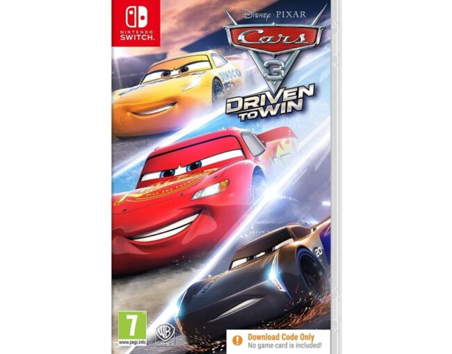NSW Cars 3: Driven to Win (Code in a Box)