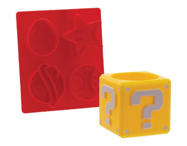 Paladone: Super Mario - Question Block Egg Cup Toast Cutter (PP8378NN)