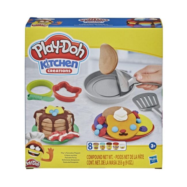 Hasbro Play-Doh Kitchen Creations: Flip 'n Pancakes Playset (F1279) - Image 2