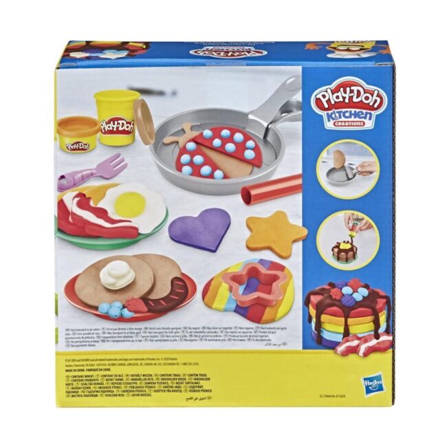 Hasbro Play-Doh Kitchen Creations: Flip 'n Pancakes Playset (F1279) - Image 3