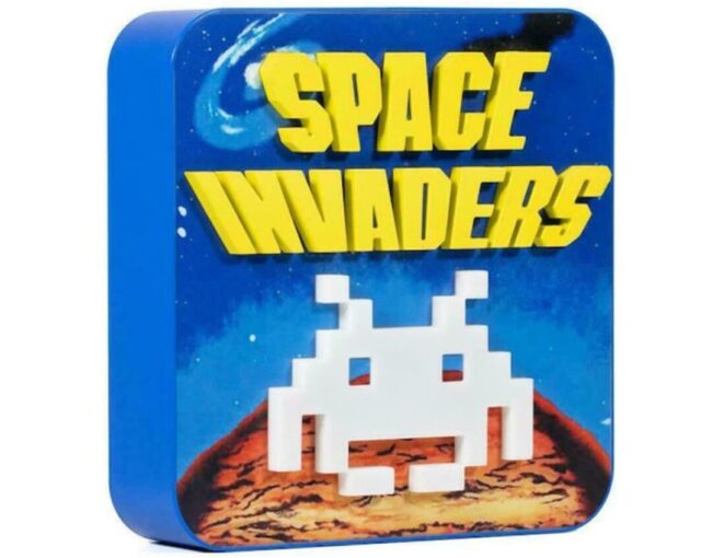 Numskull Official Space Invaders 3D Desk Lamp