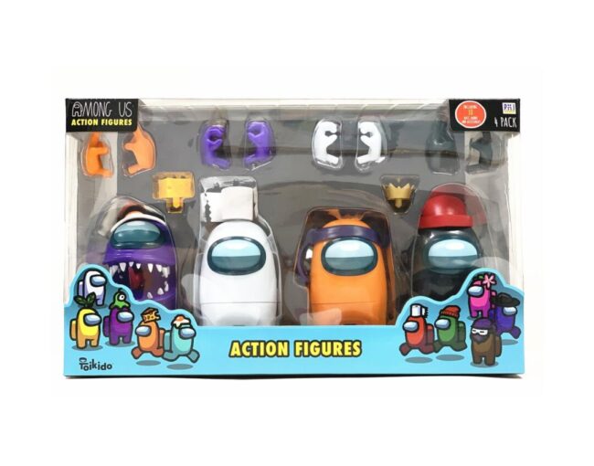 P.M.I. Among Us Action Figures 11.5 cm - 4 Pack (S1) (AU6030)