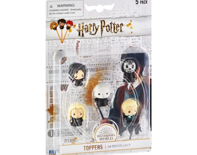 P.M.I. Harry Potter Pencil Toppers - 5 Pack (S1) (Random) (HP2040)