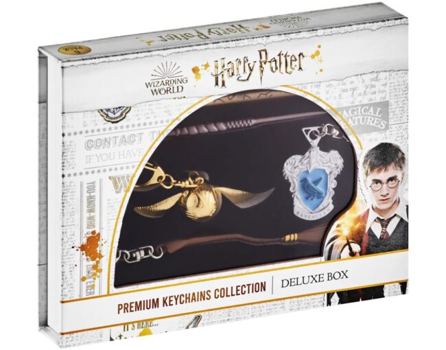 P.M.I. Harry Potter Metal Premium Keychains Collection - 6 Pack Deluxe Box (Random) (HP8550)