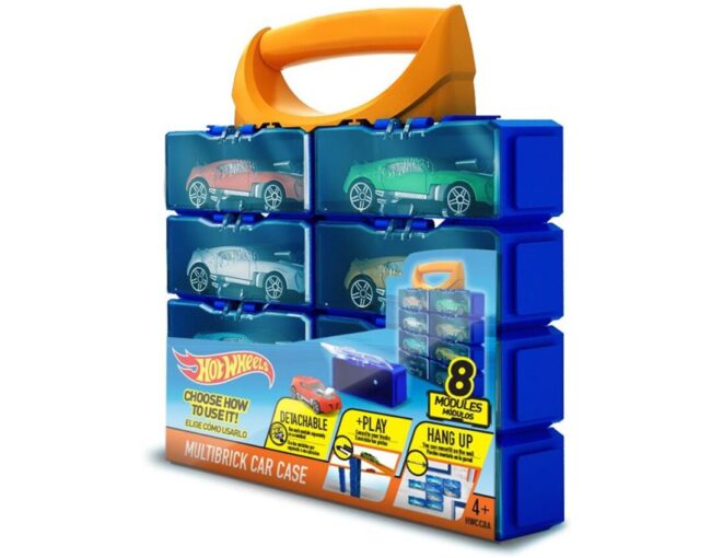 Intek Hot Wheels: Multibrick Car Case (Stores up to 8 Cars) (HWCC8A) - Image 2
