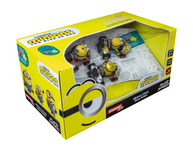 Carrera Pull Speed: Minions The Rise of Gru - 3 Pack Race Action 1:43 (15813019) - Image 2