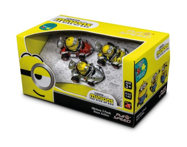 Carrera Pull Speed: Minions The Rise of Gru - 3 Pack Race Action 1:43 (15813019) - Image 3