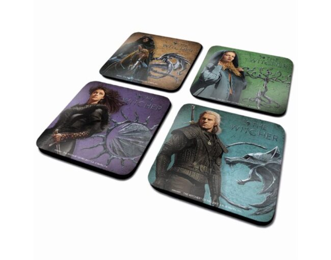 Pyramid The Witcher - Legendary Coaster Sets (CSP0031) - Image 2