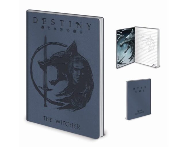 Pyramid The Witcher - The Sigils And The Wolf Flexi Cover Notebook (SR73543)