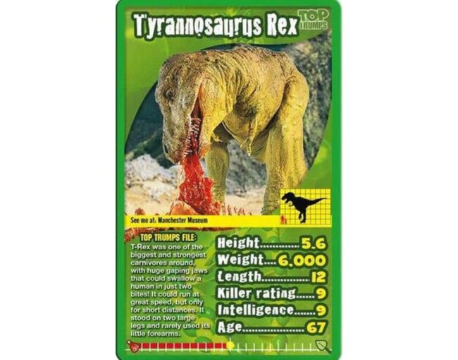 Winning Moves: Top Trumps - Dinosaurs Card Game (WM01572-EN1) - Image 2