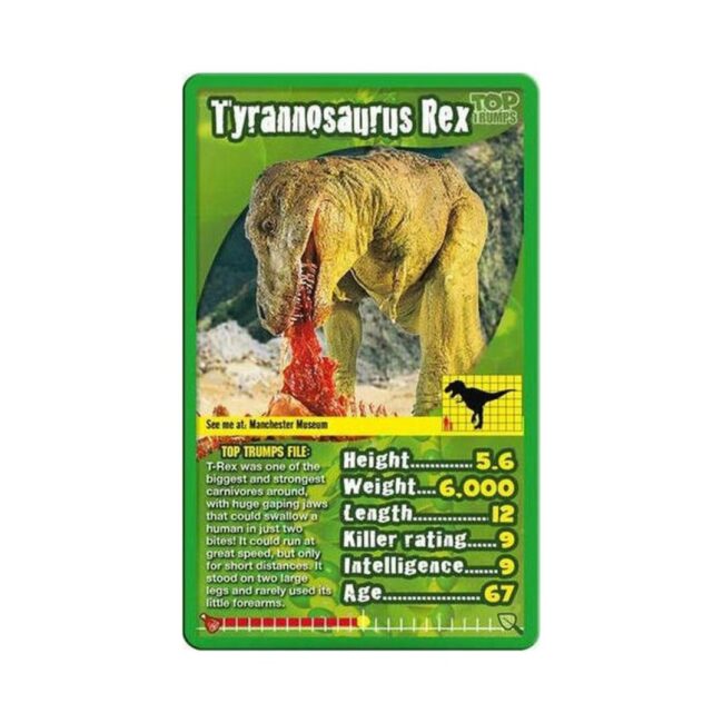 Winning Moves: Top Trumps - Dinosaurs Card Game (WM01572-EN1) - Image 2