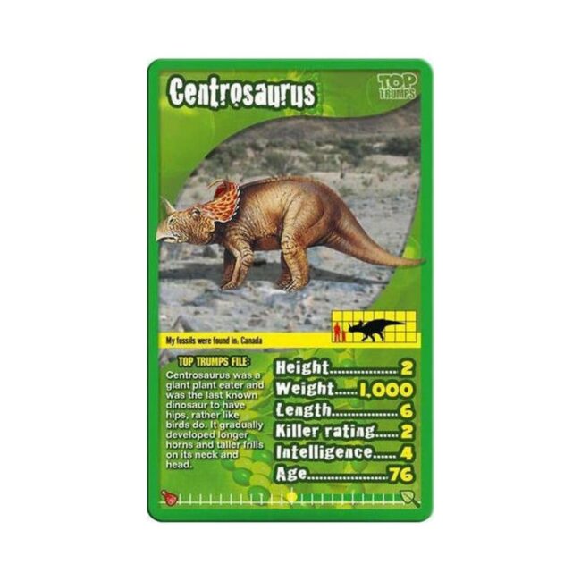 Winning Moves: Top Trumps - Dinosaurs Card Game (WM01572-EN1) - Image 3